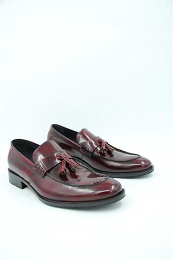 Oggi 00600-38 Erkek Klasik Ayakkabı - BORDO