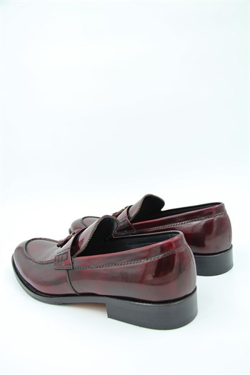 Oggi 00600-38 Erkek Klasik Ayakkabı - BORDO