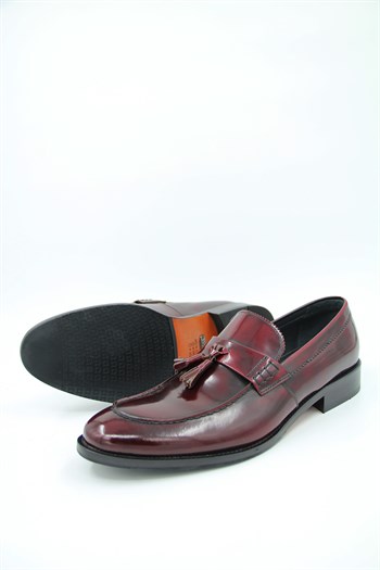 Oggi 00600-38 Erkek Klasik Ayakkabı - BORDO
