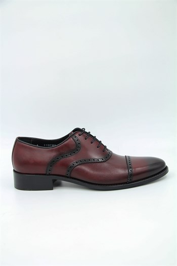 Oggi 013700-4 Erkek Klasik Ayakkabı - BORDO