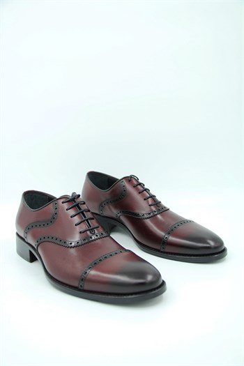 Oggi 013700-4 Erkek Klasik Ayakkabı - BORDO