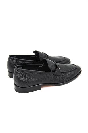 Oggi 028900-51 Kösele Erkek Klasik Ayakkabı - SİYAH