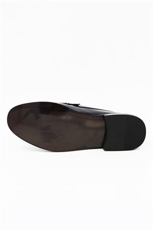 Pierre Cardin 25102 Erkek Klasik Ayakkabı - SİYAH RUGAN