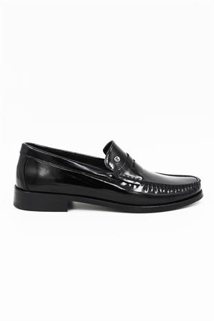 Pierre Cardin 25102 Erkek Klasik Ayakkabı - SİYAH RUGAN
