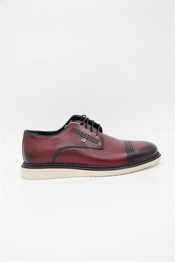 Pierre Cardin 351 Erkek Casual Ayakkabı - BORDO