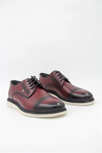 Pierre Cardin 351 Erkek Casual Ayakkabı - BORDO