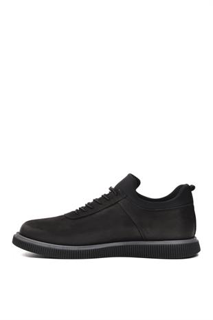 Pierre Cardin 61896 Erkek Casual Ayakkabı - SİYAH NUBUK