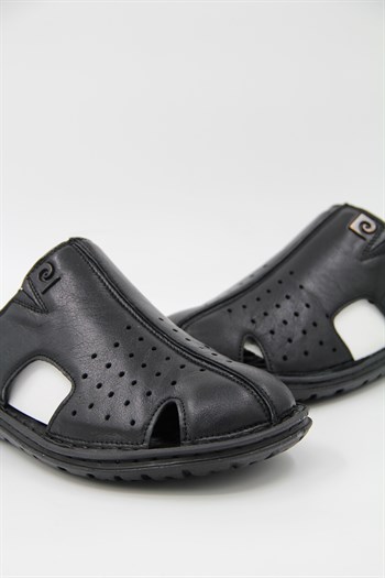 Pierre Cardin 6592 Erkek Sandalet - SİYAH
