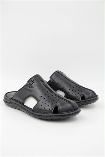 Pierre Cardin 6592 Erkek Sandalet - SİYAH