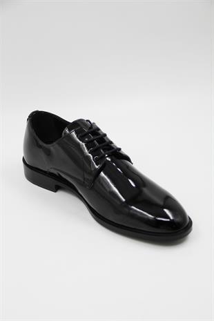 Pierre Cardin 7030 Erkek Klasik Ayakkabı - SİYAH RUGAN
