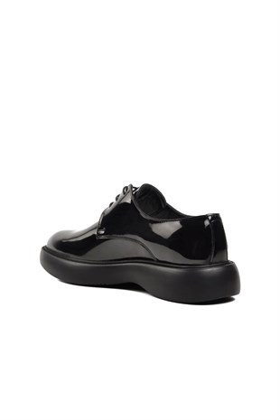 Pierre Cardin 70914 Erkek Klasik Ayakkabı - SİYAH RUGAN