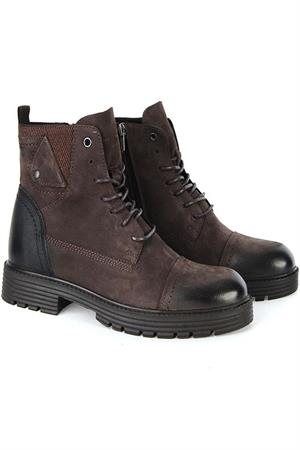 Pierre Cardin Erkek Casual Bot 77650 - KAHVERENGİ NUBUK