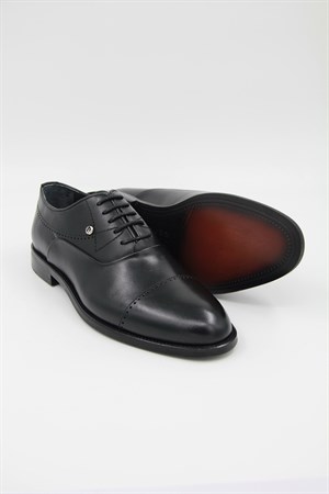 Pierre Cardin Erkek Klasik Ayakkabı 6624-115 - SİYAH