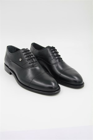 Pierre Cardin Erkek Klasik Ayakkabı 6624-115 - SİYAH