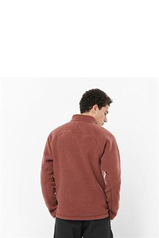Salomon C22840 Chroma Fleece Pullov Hz Erkek Polar - KIRMIZI