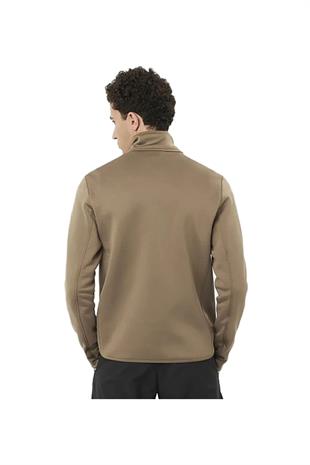 Salomon C23291 Sntial Midfleece Fz Erkek Polar - KAHVERENGİ