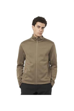 Salomon C23291 Sntial Midfleece Fz Erkek Polar - KAHVERENGİ