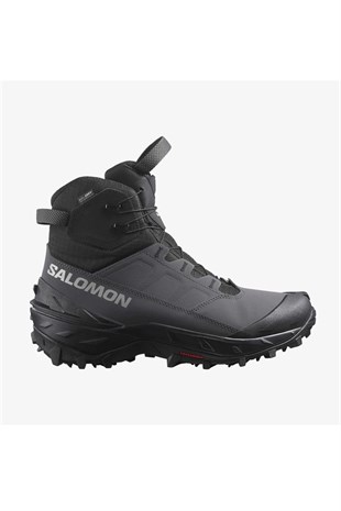 Salomon Crosstrak Powder Waterproof L475696 Erkek Kış Botu - SİYAH