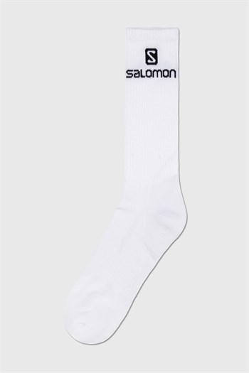 Salomon Everyday Crew 3 Lc14453 Pack Çorap - BEYAZ GRİ SİYAH