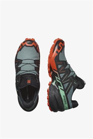 Salomon Speedcross 6 Gtx L4770130028 Erkek Outdoor Ayakkabı - HAKİ-TURUNCU