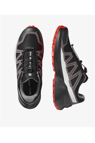 Salomon Speedcross Peak Gore-Tex L478528 Erkek Koşu Ayakkabı - SİYAH
