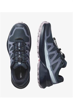 Salomon Speedcross Peak Gore-Tex W L477907 Kadın Koşu Ayakkabı - LACİVERT