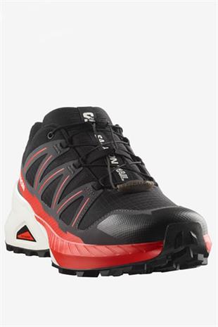 Salomon Speedcross Peak L477901 Erkek Koşu Ayakkabısı - SİYAH-KIRMIZI