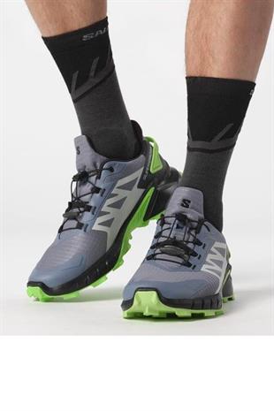 Salomon Supercross 4 L473158 Erkek Outdoor Ayakkabı - GRİ