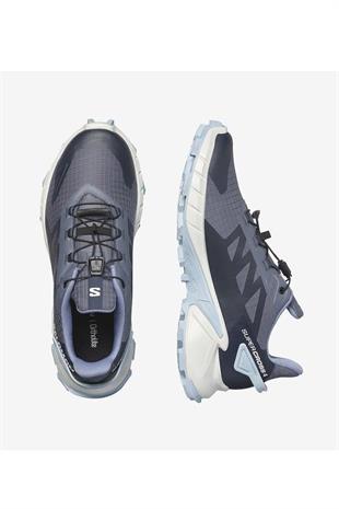 Salomon Supercross 4 W L474617 Kadın Outdoor Ayakkabı - MAVİ