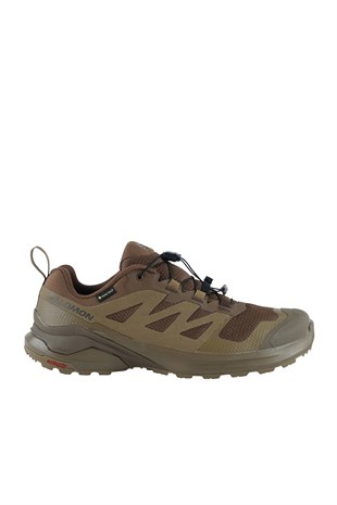 Salomon X-Adventure Gore-Tex L454577 Erkek Outdoor Ayakkabı - KAHVERENGİ