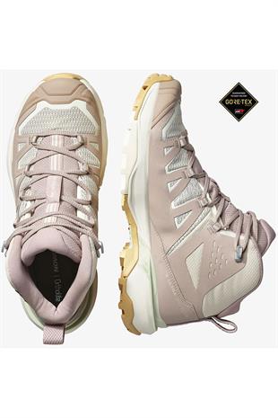 Salomon X Ultra 360 Edge Mıd Gtx W L478163 Kadın Outdoor Bot - BEJ