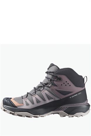 Salomon X Ultra 360 Mıd Gtx W L474487 Kadın Outdoor Bot - MOR