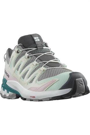Salomon Xa Pro 3D V9 W L474682 Kadın Outdoor Ayakkabı - GRİ