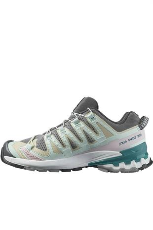 Salomon Xa Pro 3D V9 W L474682 Kadın Outdoor Ayakkabı - GRİ