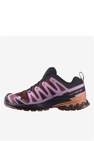 Salomon Xa Pro 3D V9 W L475893 Kadın Outdoor Ayakkabı - BORDO