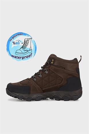 Scootland 16371 Erkek Outdoor Bot  - KAHVERENGİ