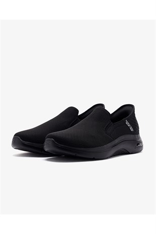 Skechers 216600/Bbk Go Walk Arch Fit 2.0 - Hands Free 2 Erkek Yürüyüş Ayakkabısı - SİYAH