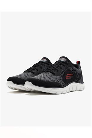 Skechers 232699Tk Erkek Spor Ayakkabı - SİYAH-KIRMIZI