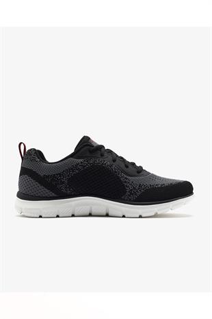 Skechers 232699Tk Erkek Spor Ayakkabı - SİYAH-KIRMIZI