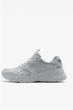Skechers Bobs Bamına 117354/Wht Kadın Spor Ayakkabı - BEYAZ