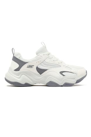 Skechers Bobs Diego 117685 Wht Kadın Spor Ayakkabı - BEYAZ