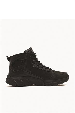Skechers Hıllcrest 2.0 Woodrock Peak 237804/ Bbk Erkek Outdoor Bot - SİYAH
