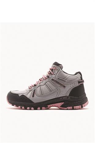 Skechers Hillcrest - Bound Peak 180021 / GYPK Kadın Outdoor Bot - GRİ