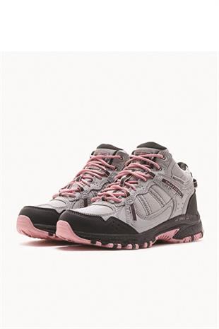 Skechers Hillcrest - Bound Peak 180021 / GYPK Kadın Outdoor Bot - GRİ