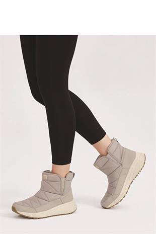Skechers Sparrow 2.0 - Club Snow 117059 / Tpe Kadın Kar Botu - BEJ
