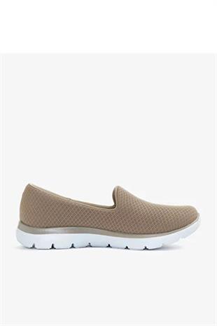 Skechers Summıts 896123Tk Kadın Comfort Ayakkabı - BEJ