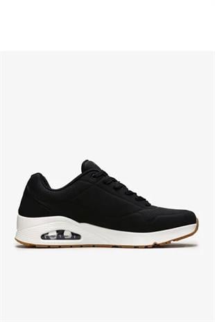 Skechers Uno - Stand On Air 52458/Blk Erkek Sneaker Ayakkabı - SİYAH