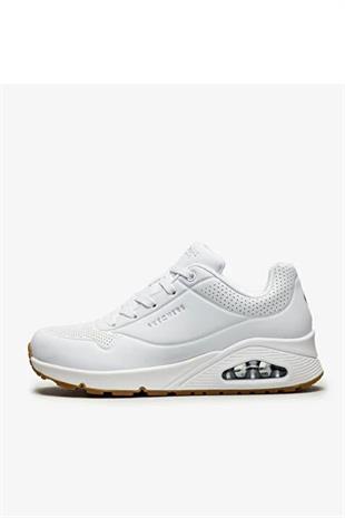 Skechers Uno - Stand On Air 73690/Wht Kadın Sneaker Ayakkabı - BEYAZ