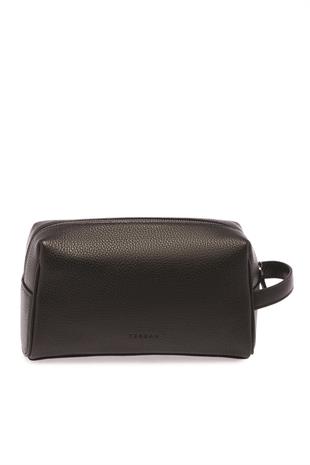 Tergan S1PC00021496-A41 Deri Unisex Portföy Çantası - SİYAH