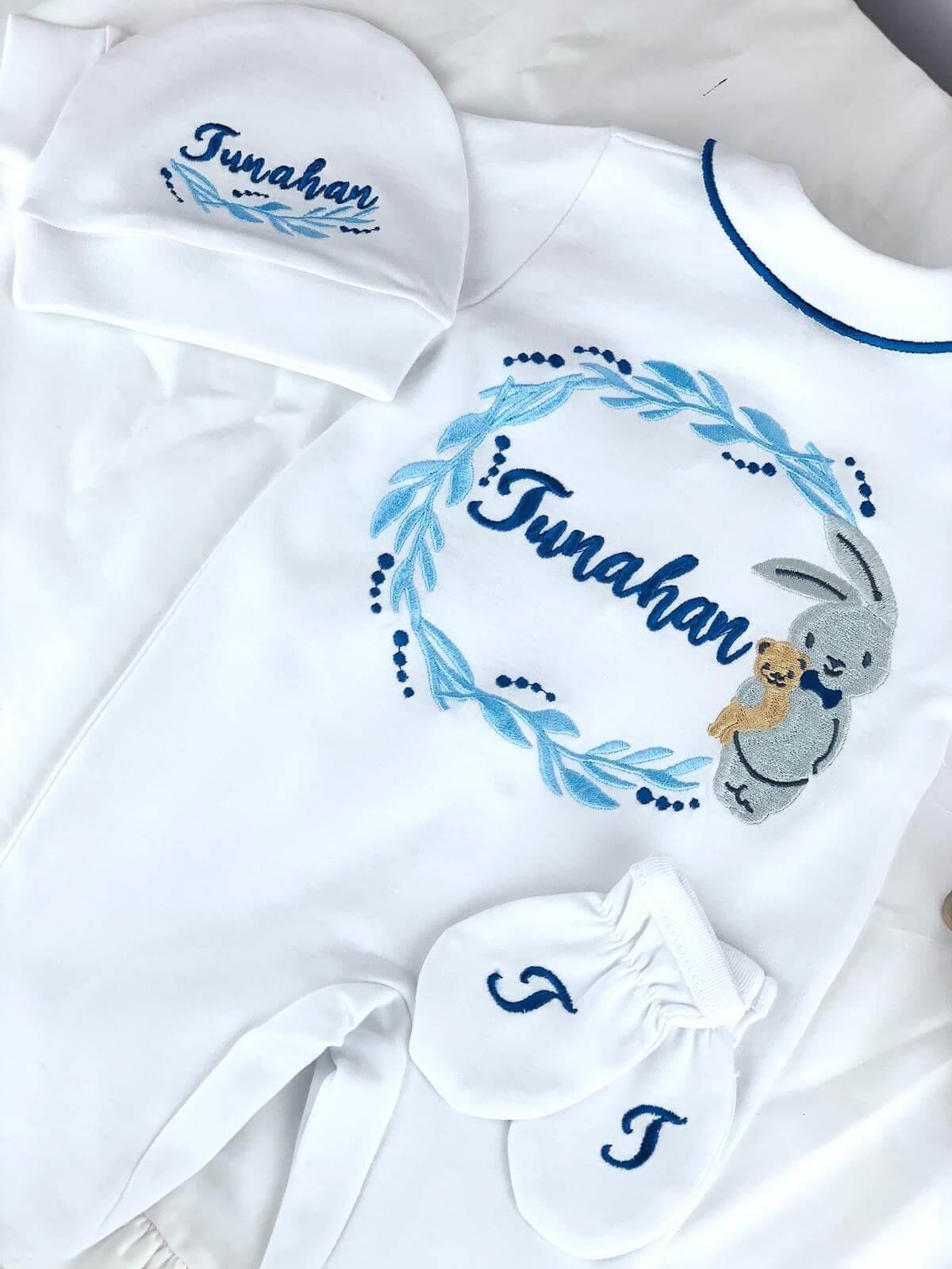Blue Bunny 3'lü Hastane Çıkışı